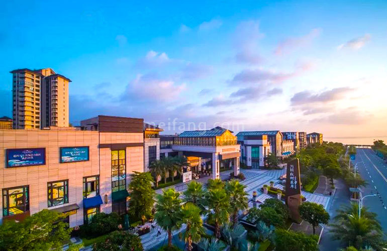 万科红树东岸内部配套：商业街