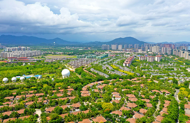 雅居乐清水湾蔚蓝小院星海传说实景图