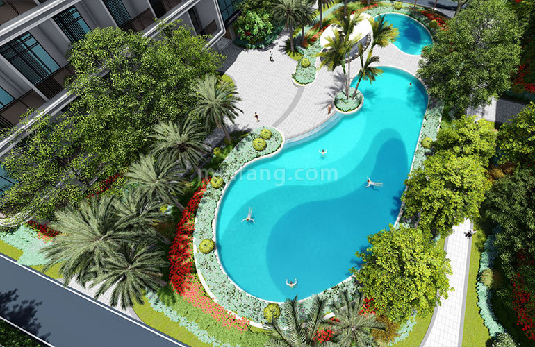 港岛韵尚雲海效果图