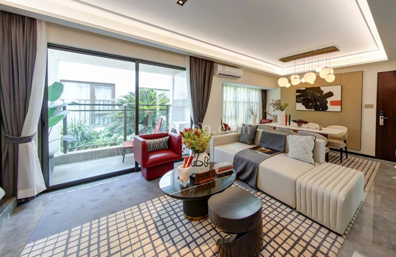 万科海上城市三期客厅