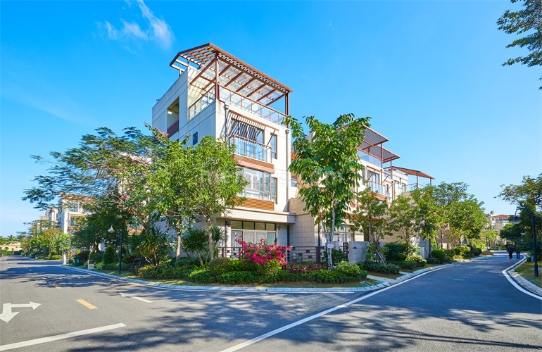 石梅半岛叠院实景 