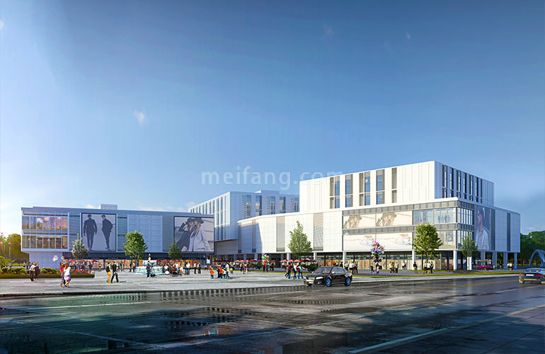 万科海上城市三期内部配套:邻里中心