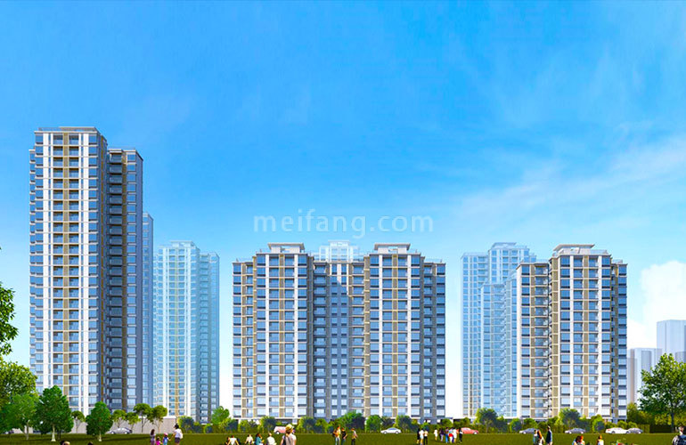 万科海上城市三期效果图