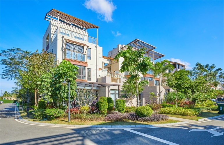 石梅半岛叠院实景 