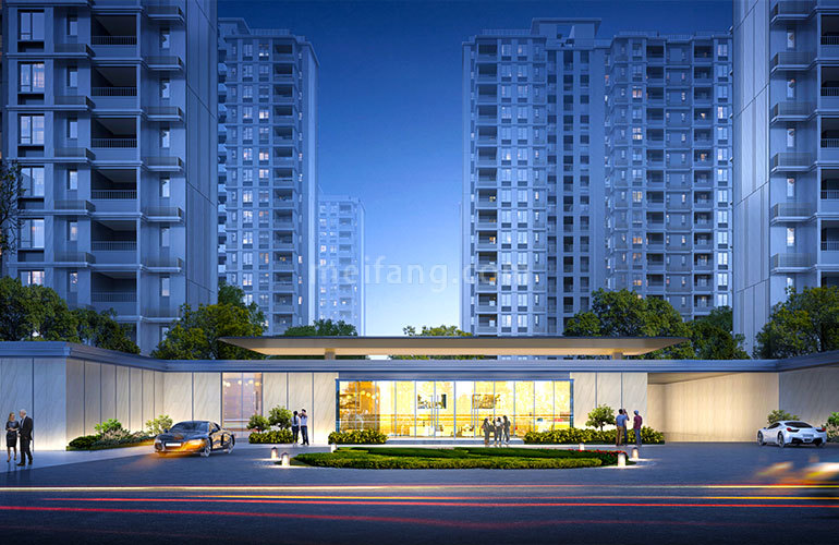 万科海上城市三期效果图