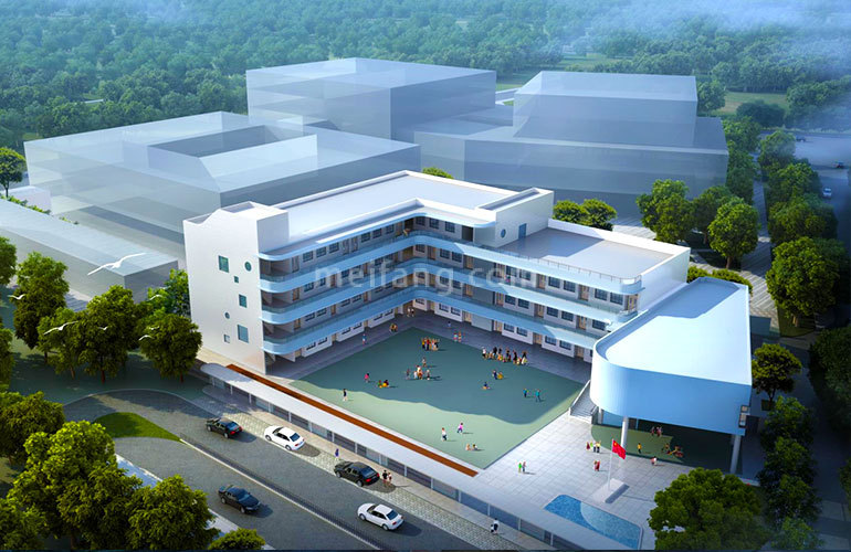 万科海上城市三期内部配套:幼儿园