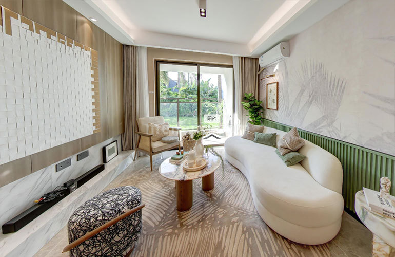 万科海上城市三期客厅