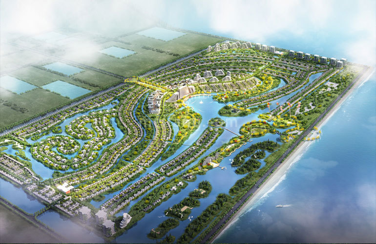 世茂碧海银湖实景图