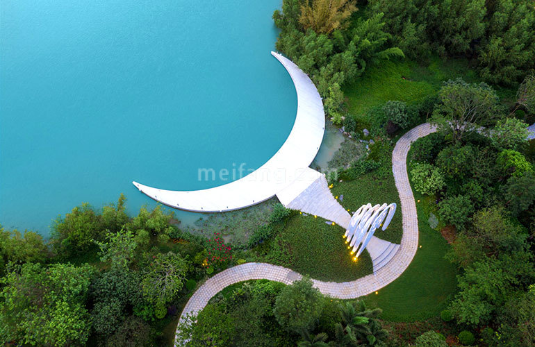 世茂碧海银湖游艇码头实景图