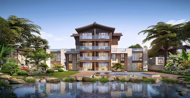 三亚天使海棠明悦房源在售,洋房建筑面积135㎡4房2厅