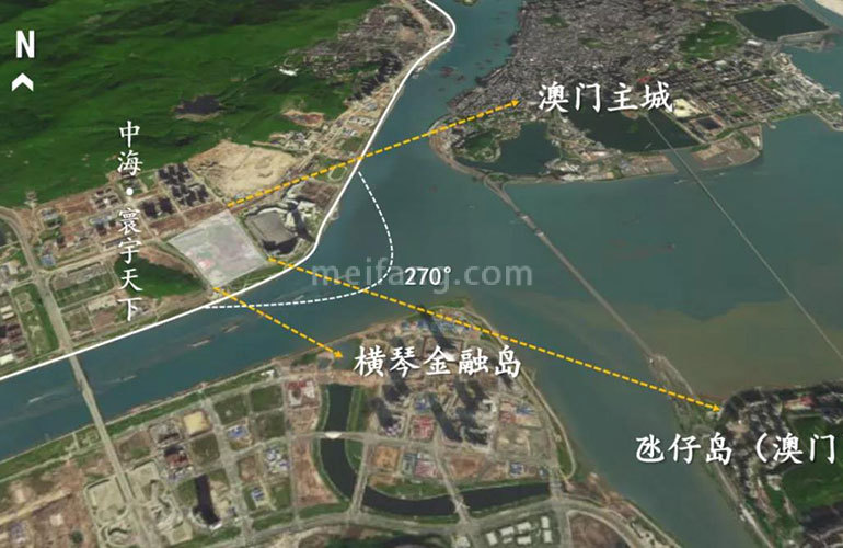 中海寰宇天下区位示意图