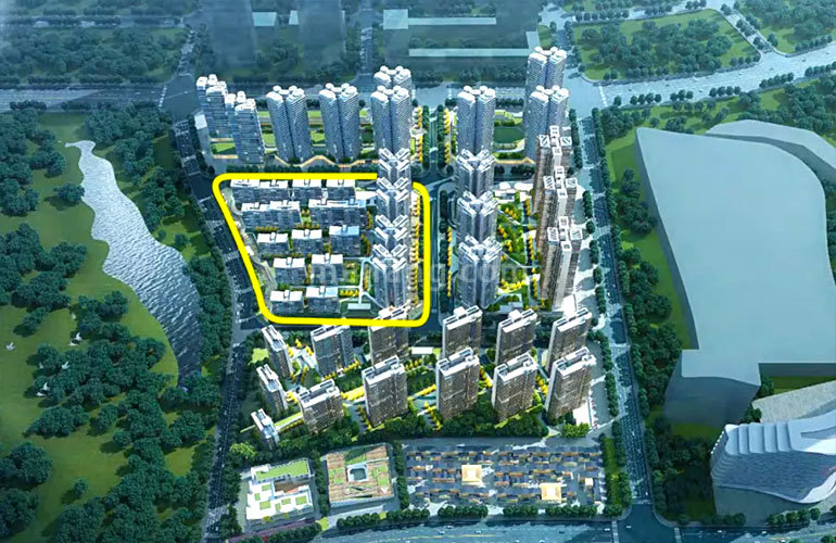 中海寰宇天下首推地块