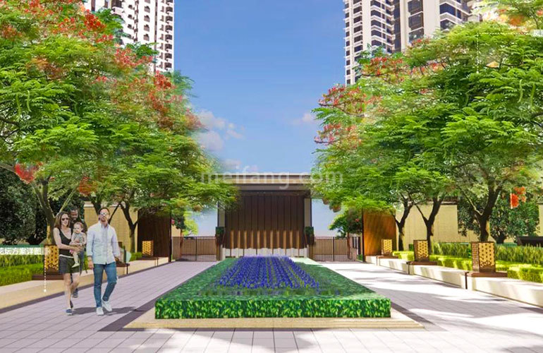 华发琴澳新城四季半岛二期园林效果图