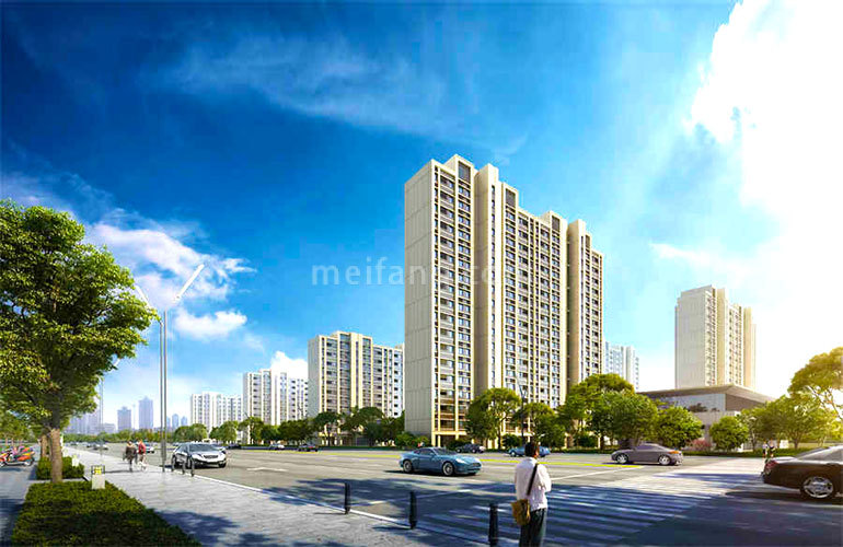 招商华发卓越湖心明悦效果图