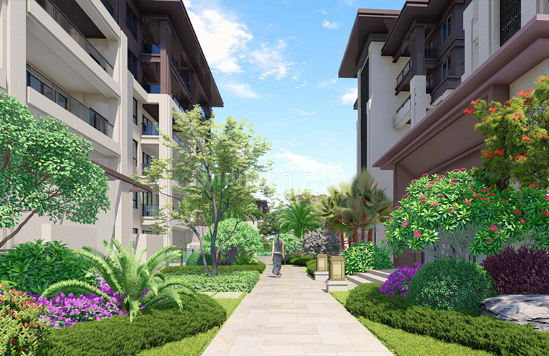 东方宇亿海棠壹号院效果图