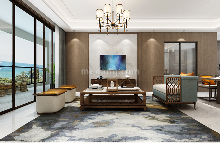 东方宇亿海棠壹号院客厅