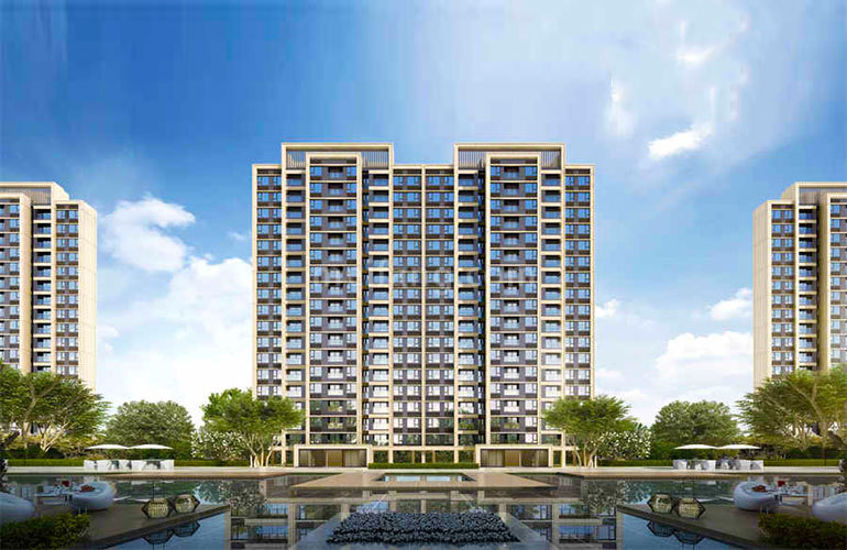 招商华发卓越湖心明悦效果图