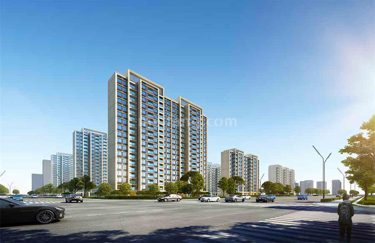 招商华发卓越湖心明悦效果图