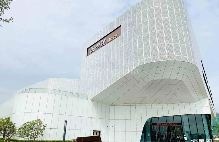 天茂领航湾金湾图书馆