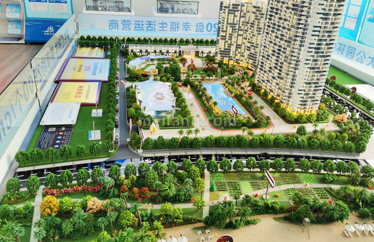 普利幸福海实景图