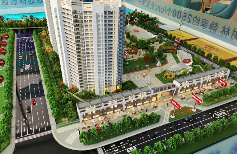 普利幸福海实景图