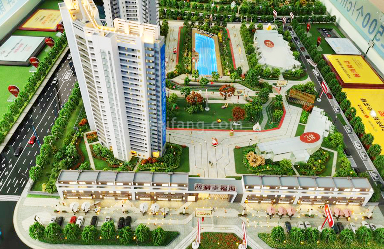 普利幸福海实景图