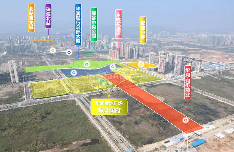 华润置地广场地块规划图