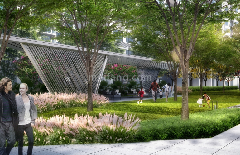 招商乐城国际花园效果图