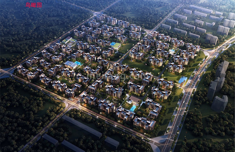 兆南东岸鸟瞰图