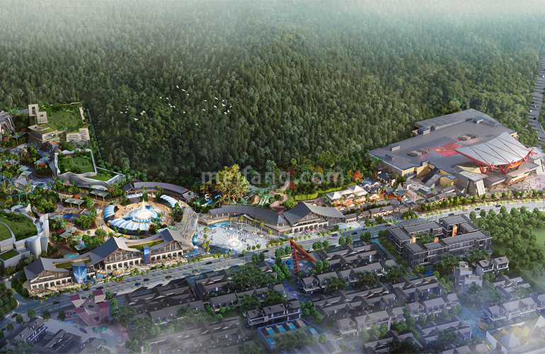 爱上山III自由小镇效果图