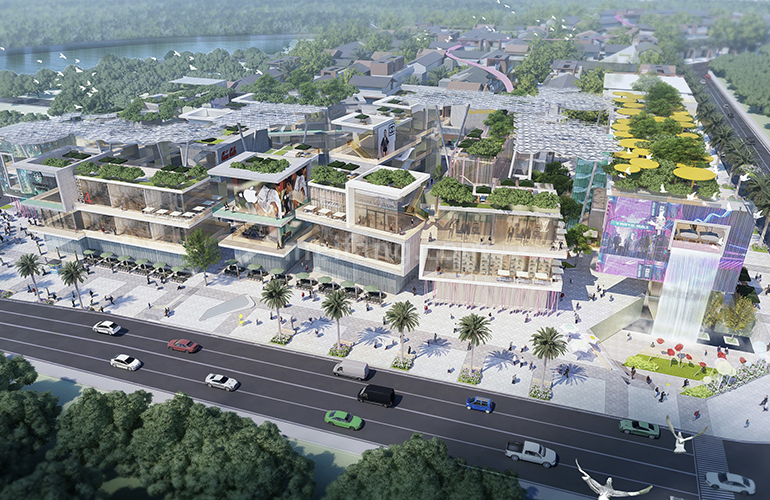 爱上山III自由小镇效果图