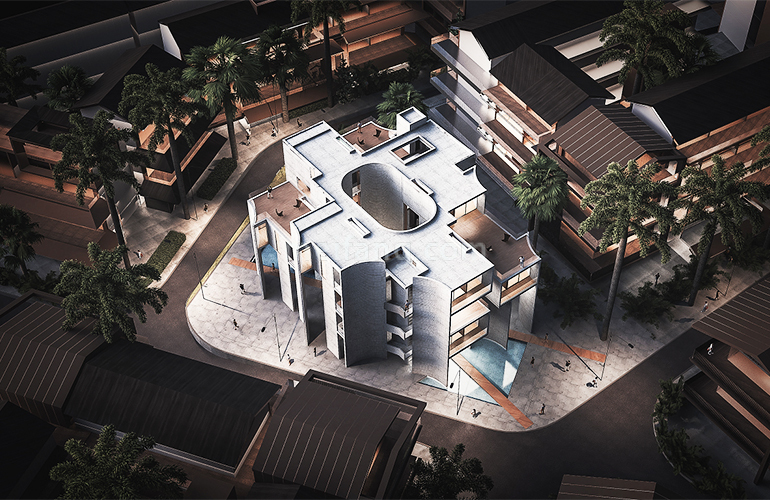 爱上山III自由小镇效果图