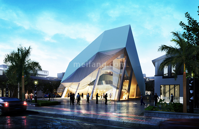 爱上山III自由小镇效果图