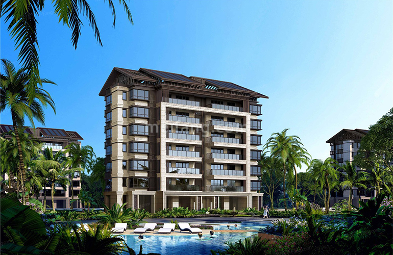 北大荒海棠温泉溪谷效果图