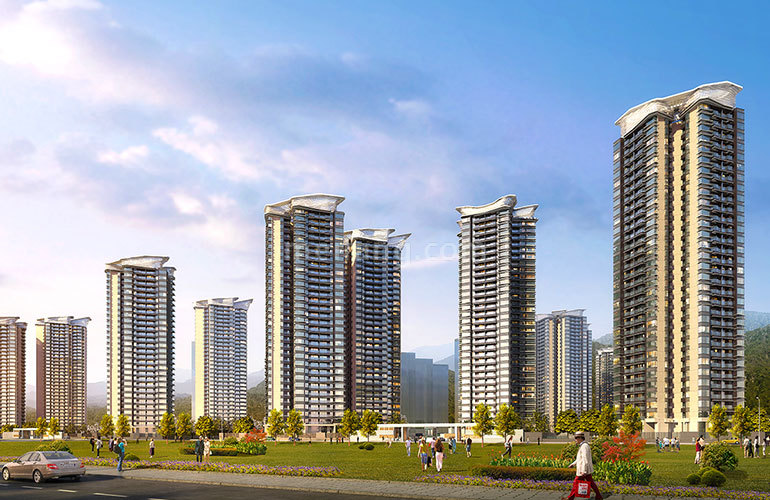 华发琴澳新城四季半岛二期效果图