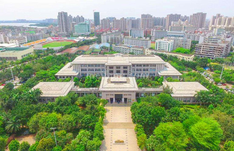 海口中交国际自贸中心海南省图书馆