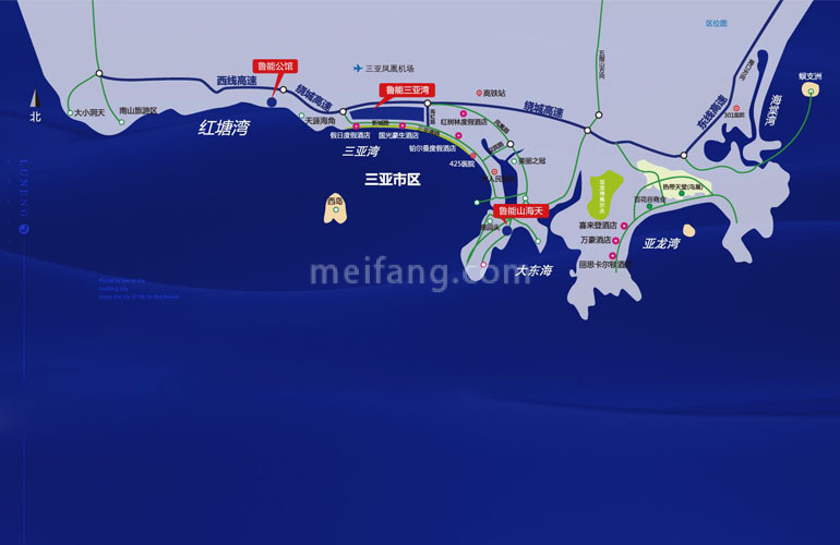 鲁能三亚湾港湾二区