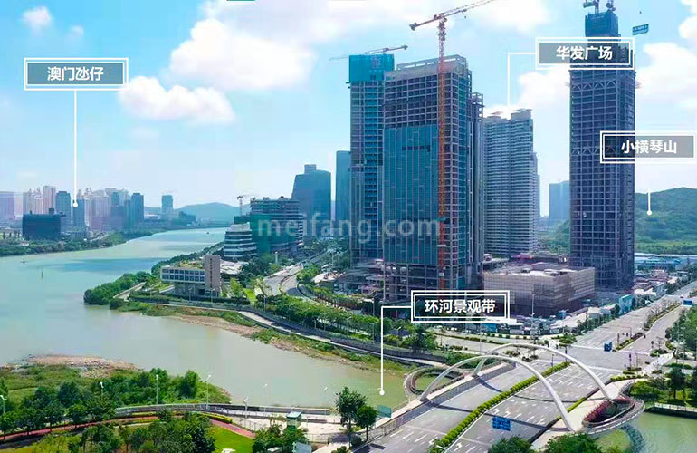 华发广场Ⅱ期横琴府3栋04户型窗景