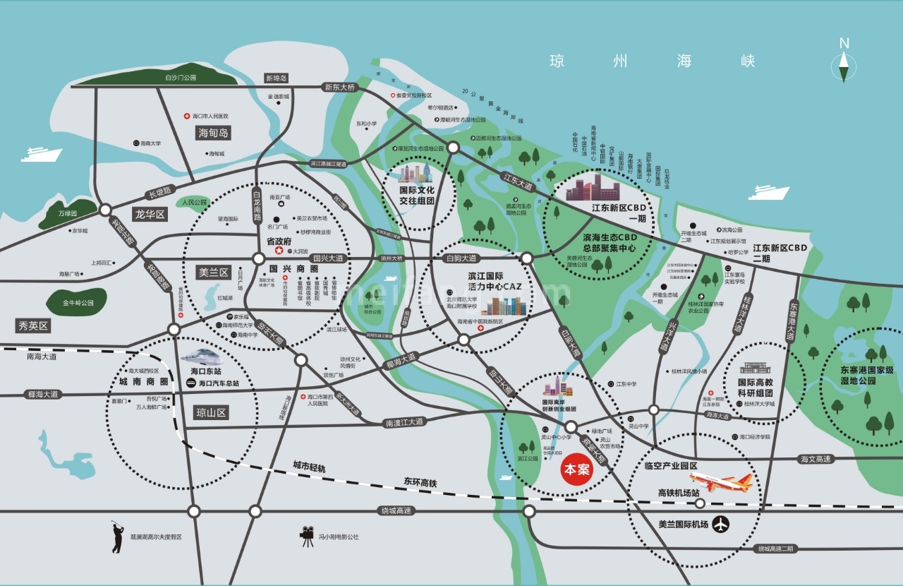 盛世东城区位图