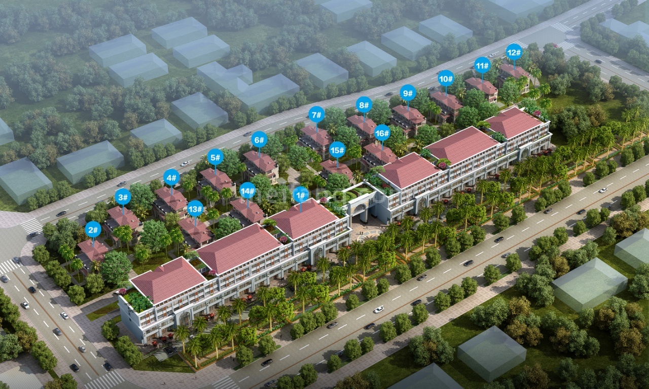 盛世东城鸟瞰图