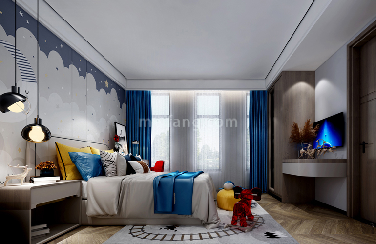 盛世东城A户型样板间-卧室