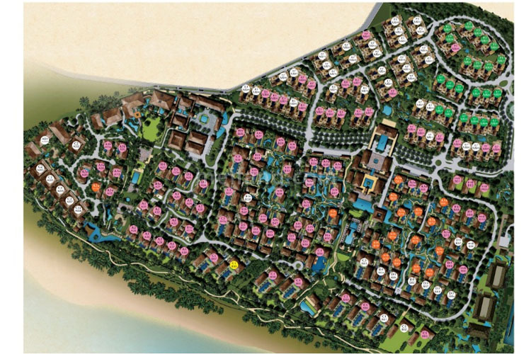 远东香水湾1号楼栋分布图