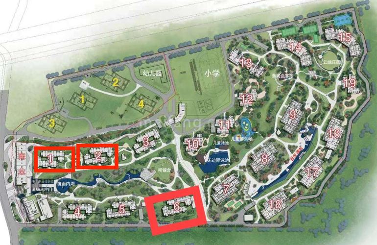 悦菩提在售楼栋图