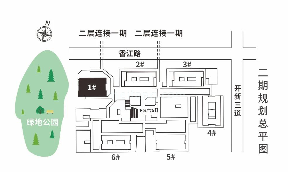 华润万象世界二期楼栋分布图