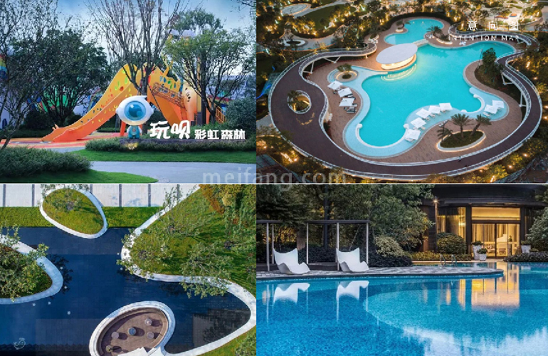 衍宏悦城小区环境效果图