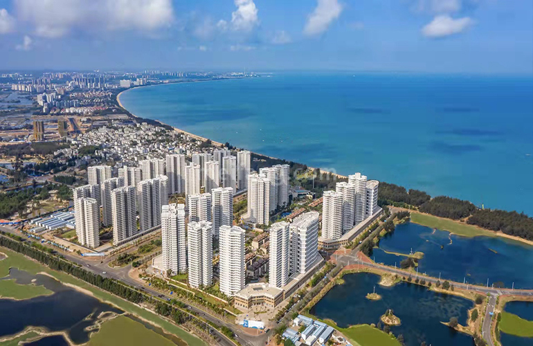 雅居乐金沙湾实景图
