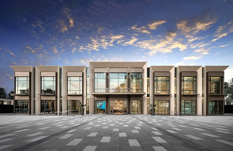 绿景玺悦湾营销中心实景图