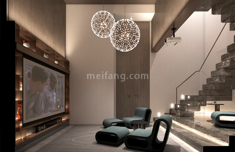 万科海上城市二期娱乐室