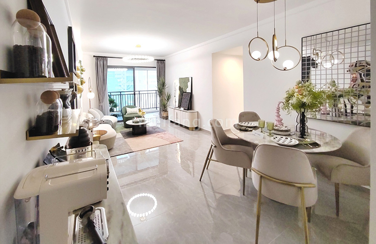 保利云上客厅、餐厅