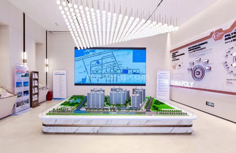 保利云上沙盘实景